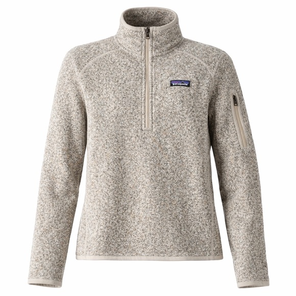 Patagonia Sweaters - Patagonia Better Sweater 1/4 Zip Fleece Pullover Gray Cozy Outdoor Size Small